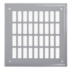 Osłonka / Kratka wentylacyjna 10x10 szara prosta