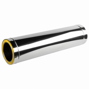 Rura kominowa izolowana fi 180 1 mb kwasoodporna