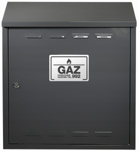 Szafka gazowa 60x50x25 antracyt, bez pleców