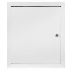 Drzwiczki rewizyjne do szachtów 60x120 białe zamek