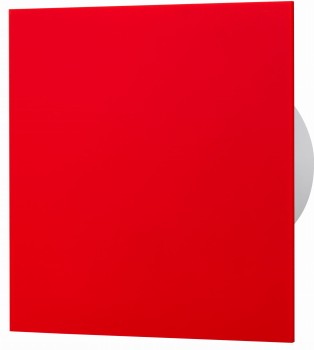 Wentylator łazienkowy airRoxy dRim fi 125 Timer Plexi Czerwony