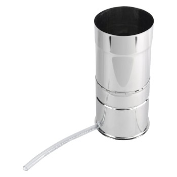 Odskraplacz kominowy z podstawą fi 160 kwasoodporny