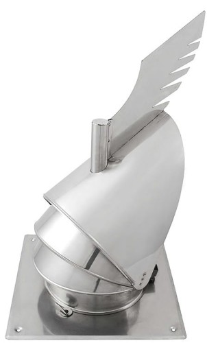 Strażak kwasoodporny Rotowent Dragon fi 250 z podstawą RO250CH-DR