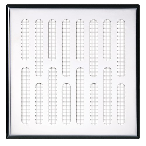 Kratka wentylacyjna 14x14 nierdzewna prosta