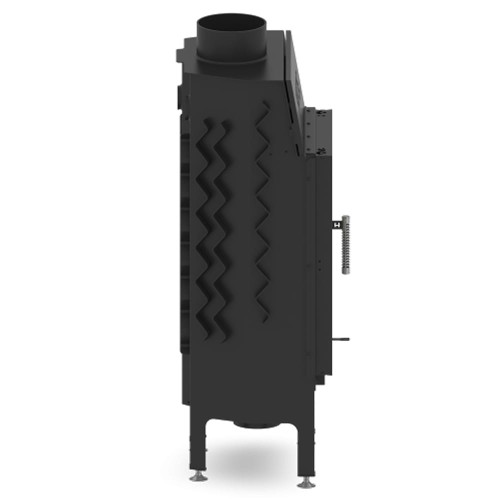 Wkład kominkowy Albero 9 kW Pionowy szyba DECOR + wewnętrzna