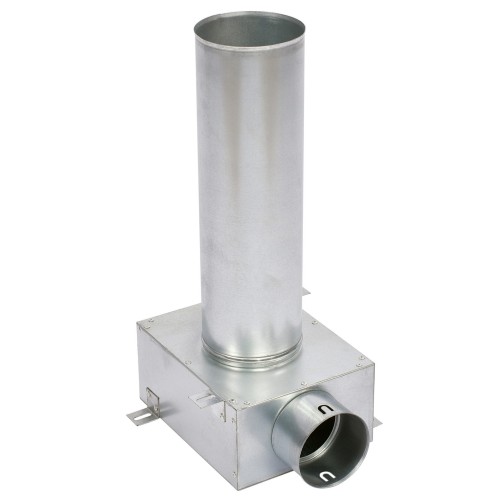 Skrzynka rozprężna jedno-króćcowa SK 1x75/125 ocynkowana