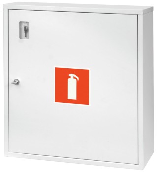 Szafka ochronna na gaśnicę 50x65x25 nadtynkowa