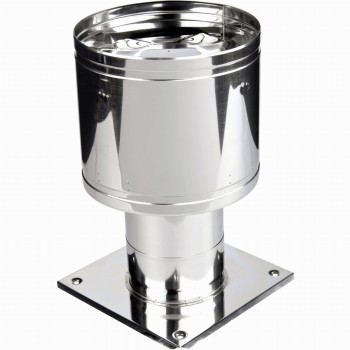 Nasada kominowa Woolper fi 110 kwasoodporny z płytą