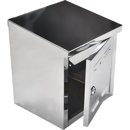 Szafka gazowa 30x30x15 nierdzewna, bez pleców