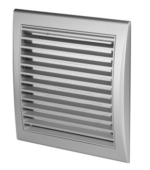 Kratka wentylacyjna Luna TL5SS 16x16 satynowa skośna