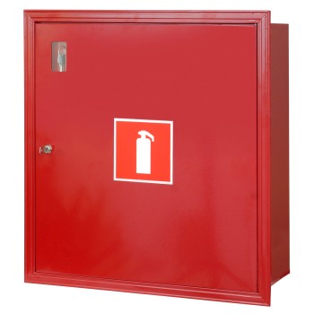 Szafka ochronna na gaśnicę 50x65x25 podtynkowa