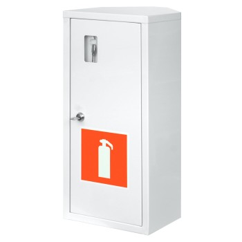 Szafka ochronna na gaśnicę 30x70x25 narożna