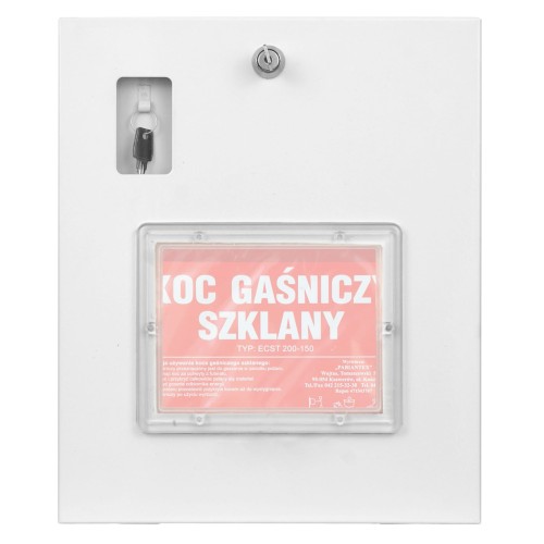 Szafka ochronna na koc gaśniczy 31x37x7