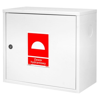 Szafka na zawór hydrantowy 50x45x25 nadtynkowa