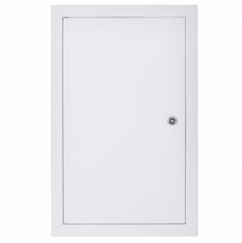 Drzwiczki rewizyjne 80x140 białe zamek