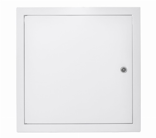 Drzwiczki rewizyjne 100x100 białe zamek