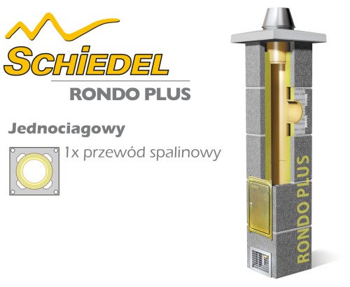 Komin ceramiczny SCHIEDEL RONDO PLUS fi 180 7 m