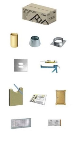 Komin ceramiczny SCHIEDEL RONDO PLUS fi 250 8 m