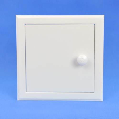 Drzwiczki rewizyjne 15x15 białe gałka