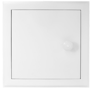 Drzwiczki rewizyjne 15x15 białe gałka