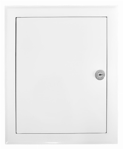 Drzwiczki rewizyjne 15x20 białe zamek