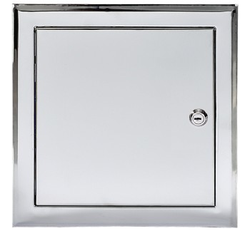 Drzwiczki rewizyjne 30x30 nierdzewne zamek