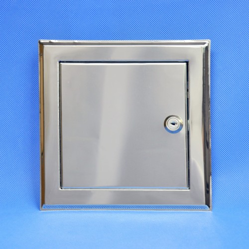 Drzwiczki rewizyjne 30x30 nierdzewne zamek