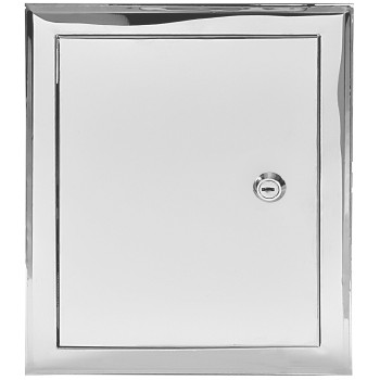 Drzwiczki rewizyjne 20x25 nierdzewne zamek