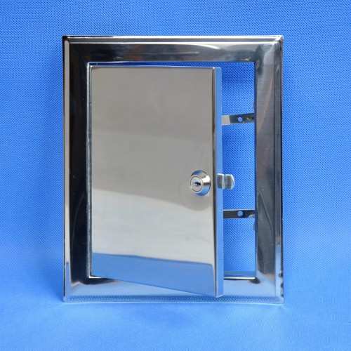 Drzwiczki rewizyjne 30x40 nierdzewne zamek