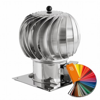 Turbowent hybrydowy Darco fi 200 podstawa kwadratowa malowana RAL TH200ML-PK