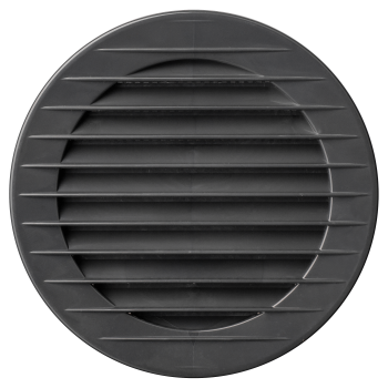 Kratka wentylacyjna fi 100 grafit skośna