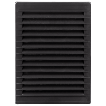 Kratka wentylacyjna 14x21 grafit skośna