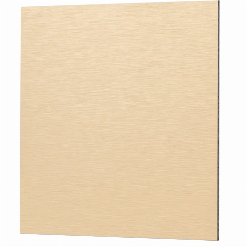Kratka wentylacyjna dRim panel aluminium szczotkowane złoto