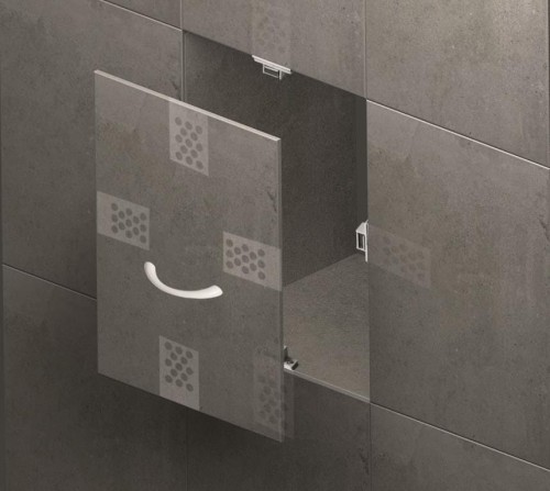 Maskownica magnetyczna  uniwersalna z uchwytem ocynkowana