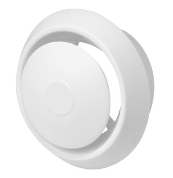 Anemostat sufitowy uniwersalny AN2 fi 125 biały