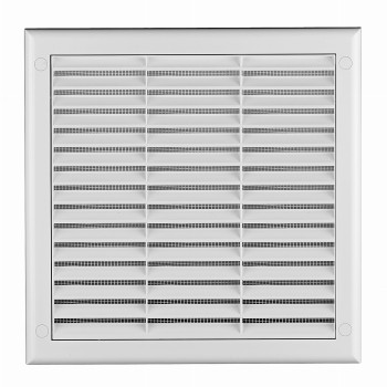 Kratka wentylacyjna Exclusive TK13 24x24 biała skośna