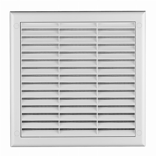 Kratka wentylacyjna Exclusive TK 24x24 biała skośna