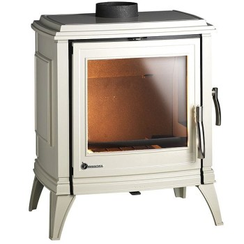 Piec wolnostojący INVICTA SEDAN M kremowa emalia ref. 9160-46