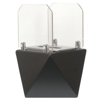 Biokominek wolnostojący UNIFLAM VIVI czarny mat