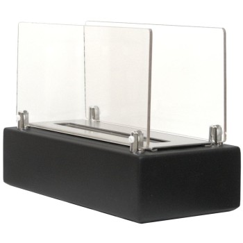 Biokominek wolnostojący UNIFLAM CUBO czarny mat