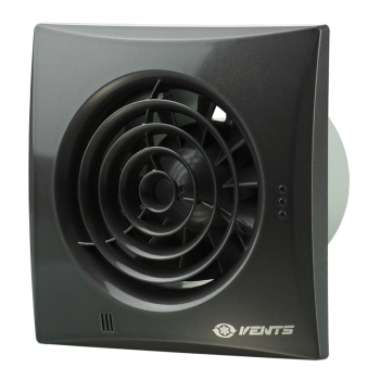 Wentylator łazienkowy Vents 100 Quiet Black Higrostat