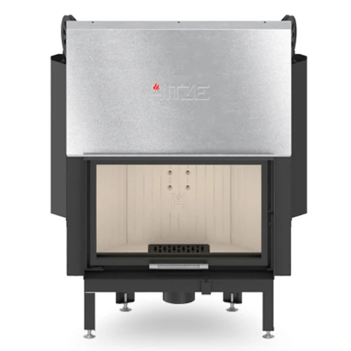 Wkład Albero 14 kW Gilotyna szyba DECOR + wewnętrzna AL14G.H-DI