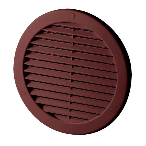 Kratka wentylacyjna Tru fi 100 brązowa skośna