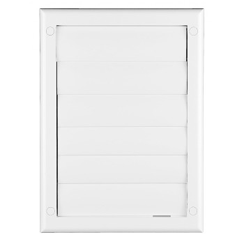 Kratka wentylacyjna grawitacyjna Exclusive TN2 15x22 biała