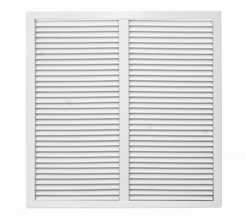 Kratka wentylacyjna metalowa 50x50 biała