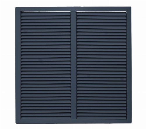 Kratka wentylacyjna metalowa 60x50 grafitowa