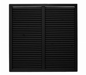  Czerpnia / wyrzutnia ścienna KWP 50x40 czarna