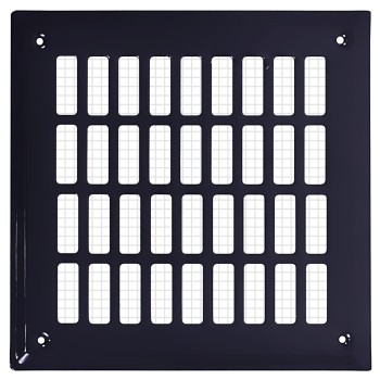 Osłonka / Kratka wentylacyjna 10x10 antracyt prosta