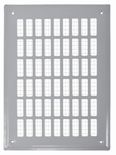 Osłonka kratka wentylacyjna 14x21 szara prosta