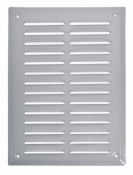 Osłonka / Kratka wentylacyjna 14x21 szara skośna